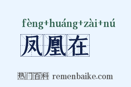 凤凰在笯是什么意思的图片